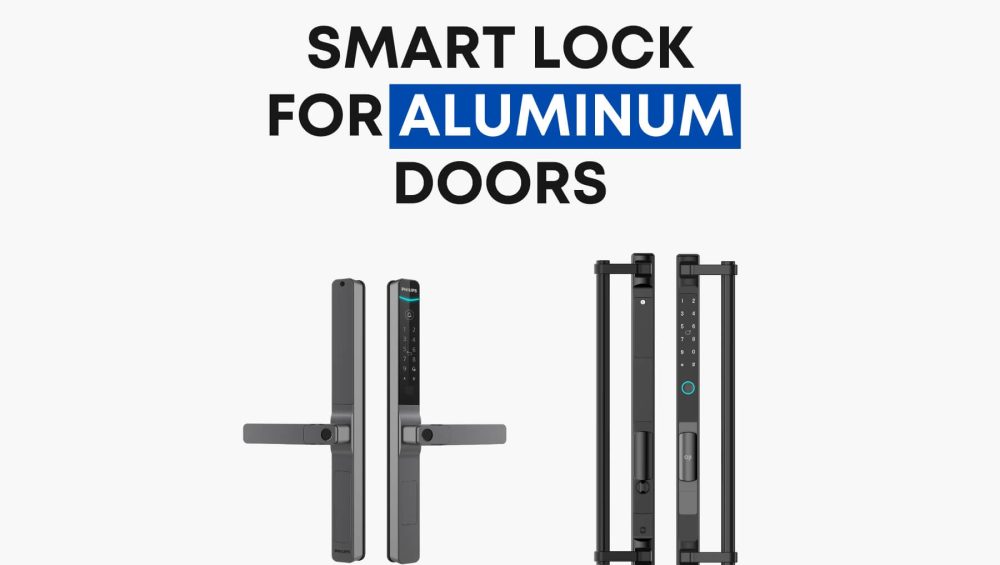 smart lock for aluminum doors