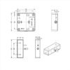 OJI KRS80-36SF Cabinet Lock