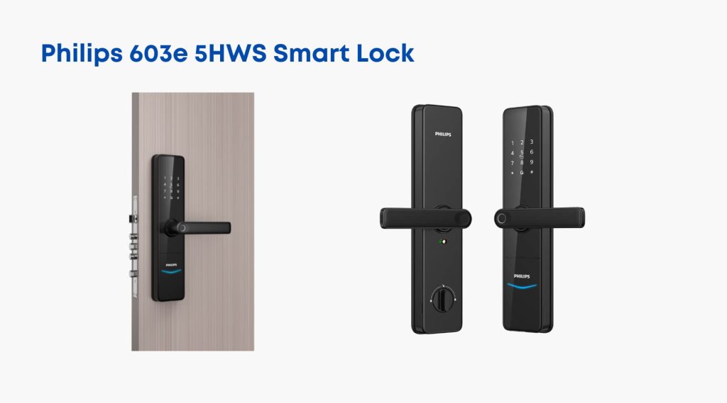 Philips DDL 603e-5HWS Smart Lock