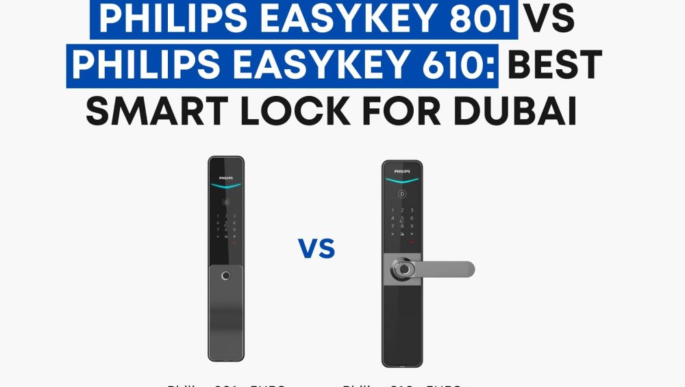Philips EasyKey 801 vs Philips EasyKey 610